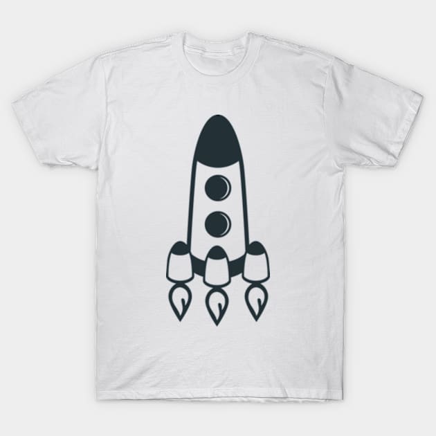 Rocket T-Shirt by Shop Ovov